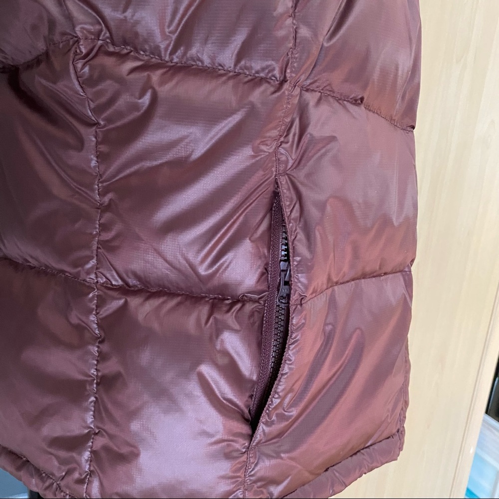 Prana Down Feather Milly Puffer Vest Burgundy/Maroon Size XL - Picture 10 of 16